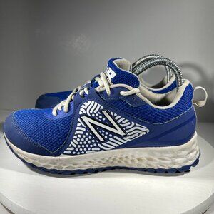 New Balance Baseball Turf Trainer Shoes Boys Mens Size 6.5 Blue 3000 V5 Sneakers